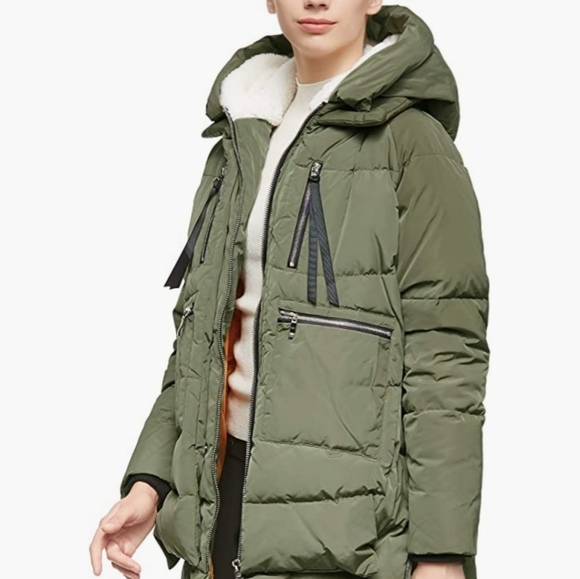 Orolay Thickened Down Jacket green - Picture 4 of 10